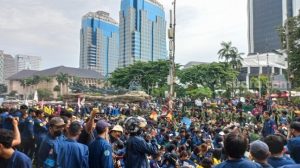 Gelar Unjuk Rasa, Aliansi Mahasiswa Indonesia Sampaikan 7 Tuntutan ke Jokowi