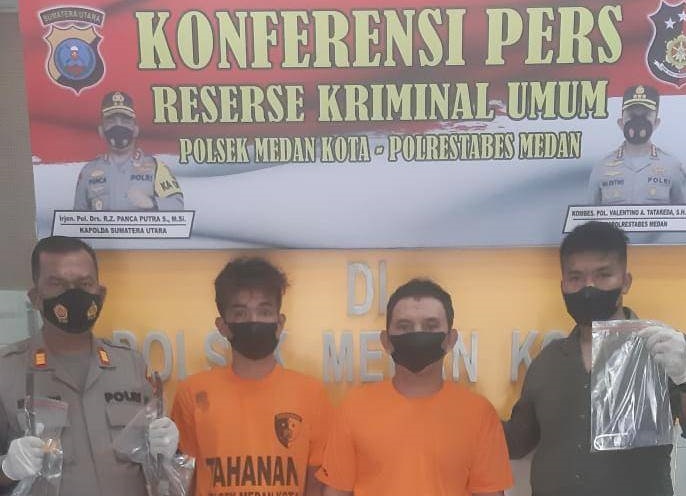 Bobol Kios, Dua Pria Ini Diciduk Polisi