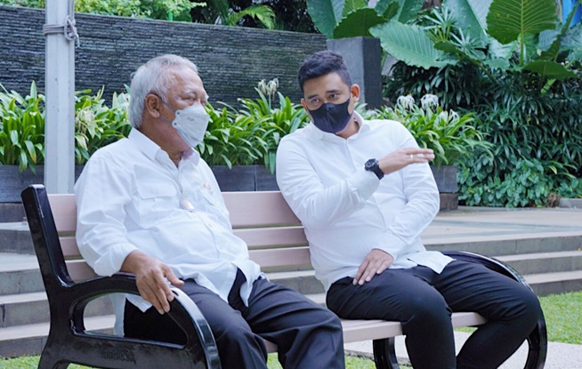 Kunjungi Menteri PUPR, Bobby Minta Pembangunan Besar di Medan Gunakan APBN