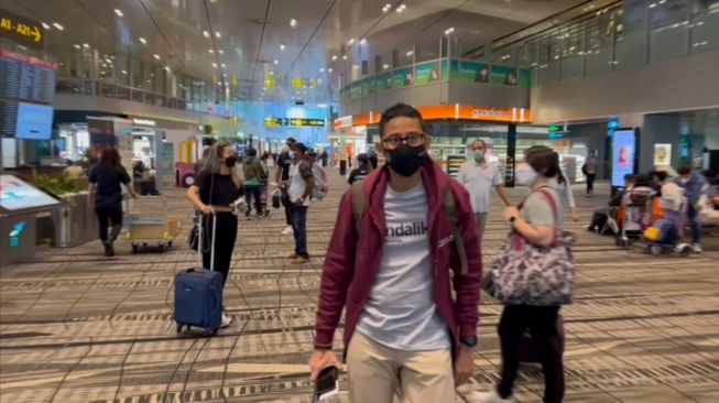 Kunker ke Amerika, Sandiaga Uno Kunjungi Restoran Indonesia di New York