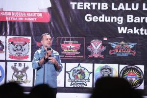 Wagubsu Ajak Komunitas All Bikers Batubara Ikut Gerakkan Ekonomi Rakyat 