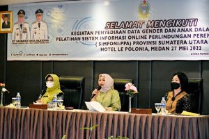 Buka Pelatihan Sistem Informasi Online PPA Sumut, Nawal : Optimalisasi Pengelolaan Data