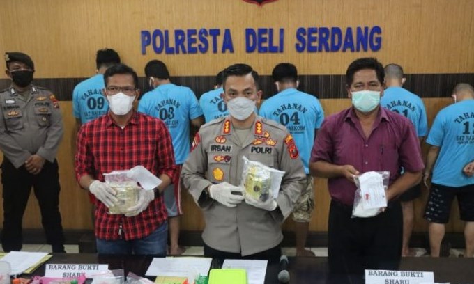 Polisi Amankan 7 Pelaku Narkoba, Sejumlah Paket Sabu Diamankan