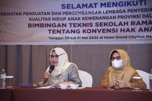 Buka Bimtek Sekolah Ramah Anak, Ketua TP-PKK Sumut Dorong Perencanaan Program Sekolah Partisipatif di Kabupaten/Kota