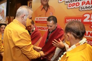 Hadiri Musdalub Partai Hanura Sumut, Ini Harapan Wagubsu