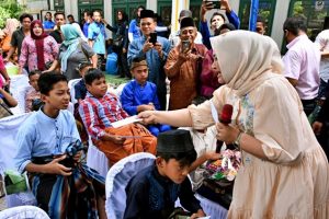 Hadiri Khitanan Massal di Langkat, Ini Pesan Nawal Lubis