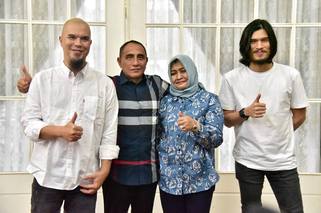 Gubsu Apresiasi Konser Dewa 19 di Medan, Berharap Industri Kreatif Sumut Semakin Tumbuh