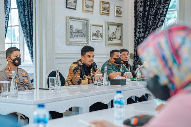 Bertemu Pengelola Tenant MW, Bobby Nasution Bahas Soal Relokasi & Beri Kompensasi