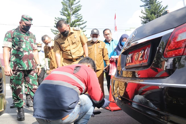 Pemko Medan Gelar Uji Emisi Gas Buang Kendaraan, Aulia Rachman : Agar Pengendara Tau Kondisi Kendaraannya