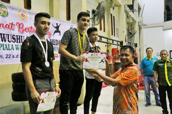 Tutup Kejuaraan Wushu Se-Kota Medan, Kadispora : Semoga Bisa Lahirkan Atlet Berbakat