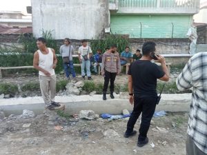Heboh, Pekerja Bangunan di Tembung Temukan Benda Yang Diduga Bom Mortir