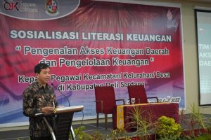 OJK Beri Edukasi Keuangan ke Pegawai Kecamatan, Kelurahan dan Desa di Deli Serdang