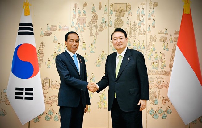 Bertemu Presiden Korsel, Ini Yang Disampaikan Jokowi