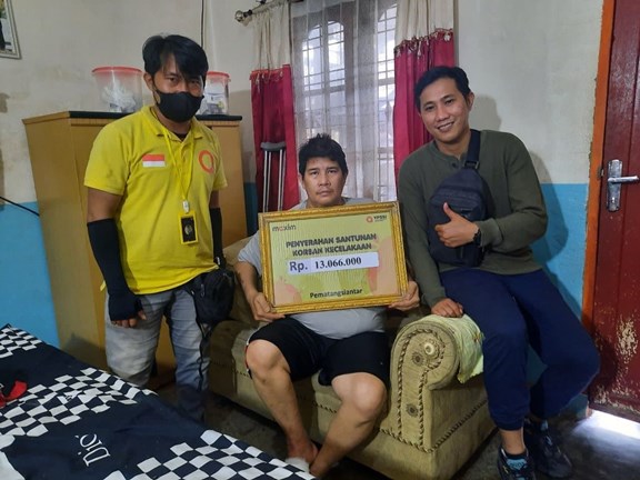Melalui YPSSI, Maxim Salurkan Santunan Lebih Dari 1 M ke Pengemudi dan Pengguna