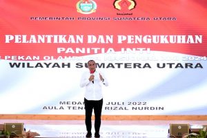 Usai Dilantik Jadi Ketua Umum PB PON XXI Wilayah Sumut, Edy Rahmayadi Langsung Tancap Gas