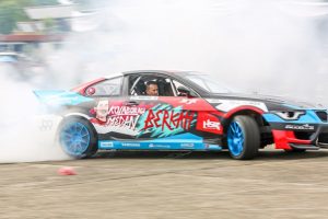 Gunakan Mobil Akbar Rais, Musa Rajekshah Lakukan Aksi Drifting di Medan Automotive Festival