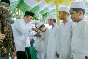 Bangun Gedung Yayasan Wakaf Nurul Qalam Darul Yatim Marthodillah, Aulia Rachman Apresiasi Warga Jalan Abadi