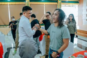 Bobby Bertemu Slank, Ceritakan Tentang Ekonomi Kreatif di Medan