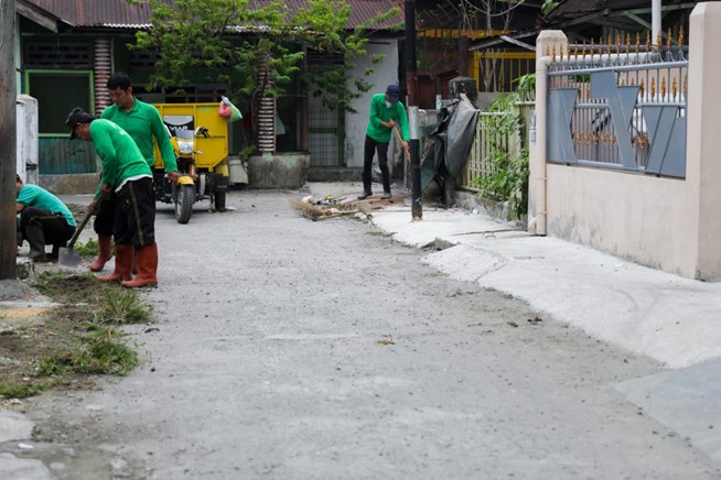 Warga Kecamatan Medan Maimun Apresiasi Usulannya Terealisasi melalui Dankel