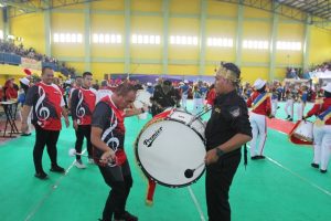 Buka Kejuaraan Marching Band se-Sumut, Edy Rahmayadi Ikut Menari Bersama Mayoret