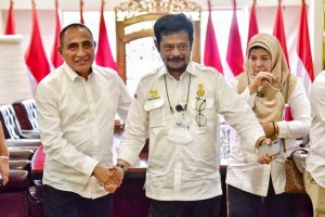Dapat Dukungan Penuh Dari Mentan, Edy Rahmayadi Akan Kembangkan Pertanian Organik