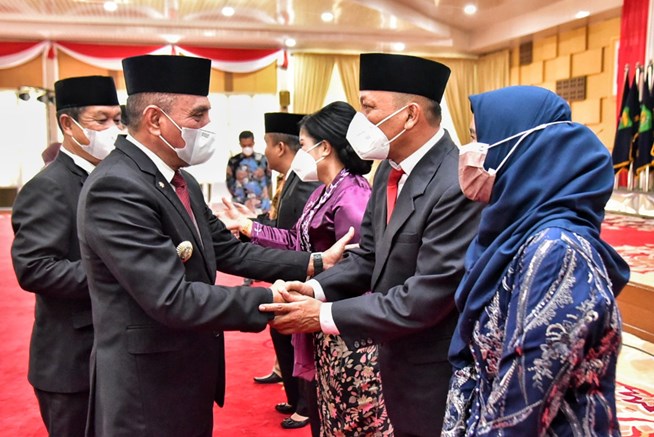 Lantik Tujuh Komisioner KPID Sumut, Ini Pesan Gubsu
