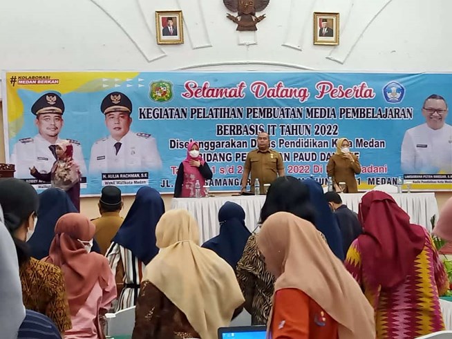 Tingkatkan Kemampuan Guru PAUD, Dinas Pendidikan Kota Medan Gelar Pelatihan