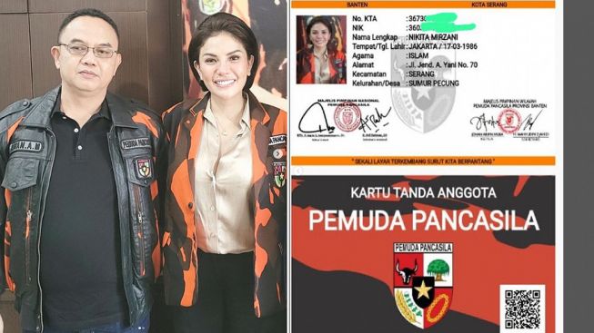Gabung Pemuda Pancasila, Nikita Mirzani : Saya Siap Berorganisasi