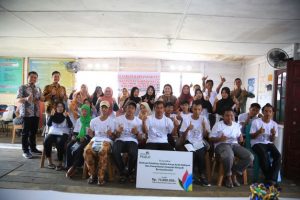 Melalui PLN Peduli ,Masyarakat Kampung Nelayan Seberang Diajak Tingkatkan Kreatifitas dan Atasi Masalah Sampah 