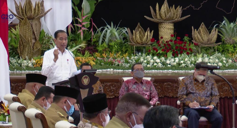 Tekan Inflasi, Jokowi Minta Kepala Daerah Tak Ragu Gunakan DAK & DAU 