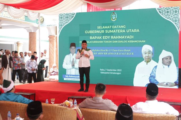 Haul ke-13 Syekh Abdurrahman Rajagukguk, Gubsu : Tuan Guru Batak Ulama yang Toleran 