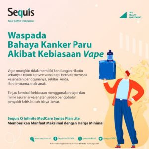 Waspada Bahaya Kanker Paru Akibat Kebiasaan Vape 