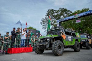 Wakil Wali Kota Lepas 184 Offroader Bukit Barisan Adventure 2022