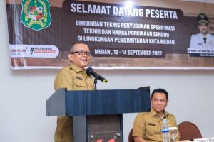 Bimtek Penyusunan Spesifikasi Teknis Dan HPS Barang/Jasa, Bobby Nasution :  Jangan Sampai Mark Up 