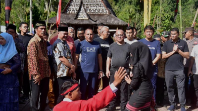 Revitalisasi Bagas Godang Ulu Pungkut Madina, Gubsu : Diharapkan Jadi Cagar Budaya dan Situs Sejarah 