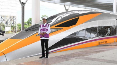 Pembangunan Kereta Cepat Jakarta-Bandung, Jokowi : Kuatkan Daya Saing Indonesia 