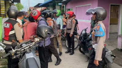 Gerebek Kampung Narkoba di Belawan, 2 Pelaku Narkoba Diamankan 