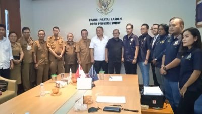 Audiensi ke Fraksi NasDem, GARPU Sumut Bahas Strategi UMKM Naik Kelas