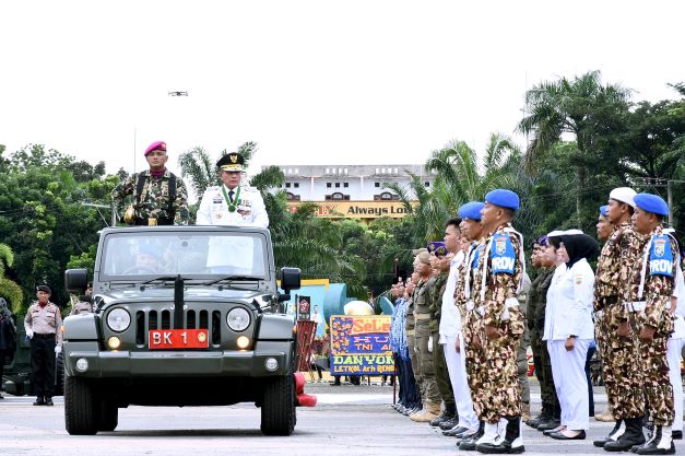 HUT ke-77 TNI, Edy Rahmayadi Sampaikan Pentingnya Loyalitas dan Jiwa Korsa   