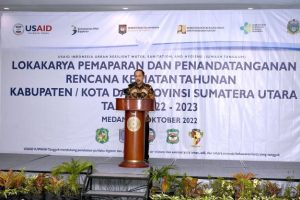 Tingkatkan Akses Layanan Air Minum dan Sanitasi Aman, Pemprov Sumut dan Lima Kabupaten/Kota Jalin Kerja Sama dengan USAID 