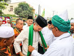 Ijeck Resmikan Menara Masjid Jami Al-Istiqomah dan Masjid Ar Raudah 