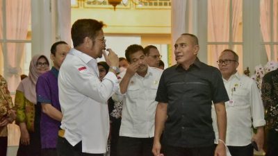 Dihadapan Mentan, Edy Rahmayadi Sampaikan Upaya Peningkatkan Ketahanan Pangan Sumut 