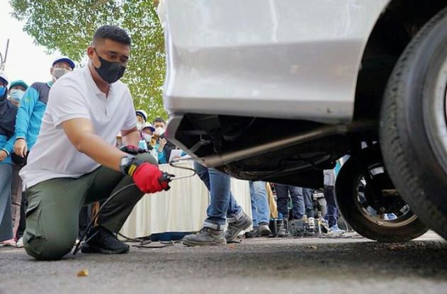 Jaga Kualitas Udara, DLH Kota Medan Rutin Gelar Uji Emisi Gas Buang Kendaraan Bermotor  