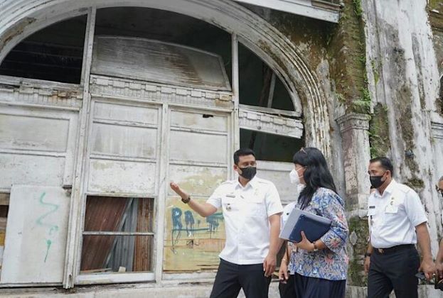 Pembenahan Kawasan Kota Lama, Wujud Pemko Medan Jadikan Heritage Sebagai Tempat Aktifitas 