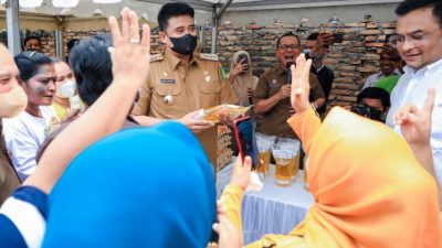 Jelang Hari Raya Deepavali, Pemko Gelar Pasar Murah di Medan Polonia