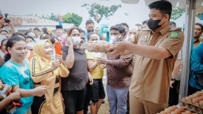 Gelar Pasar Murah Jelang Perayaan Deepavali, Bobby Nasution : Awasi, Harga Jangan Sampai Naik! 