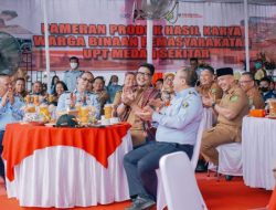 Berkunjung ke Lapas Tanjung Gusta, Ribuan Warga Binaan Antisias Sambut Bobby Nasution 