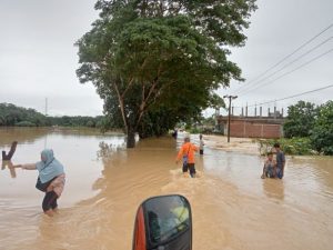 Aceh Timur Dilanda Banjir, Sebanyak 2.436 Warga Terpaksa Mengungsi