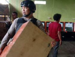 Grebek Lokasi Judi, Polsek Percut Amankan Mesin Dingdong dan Mesin Slot  