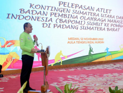 Edy Rahmayadi Optimis Kontingen Sumut Torehkan Prestasi Terbaik di POMAS Sumbar
